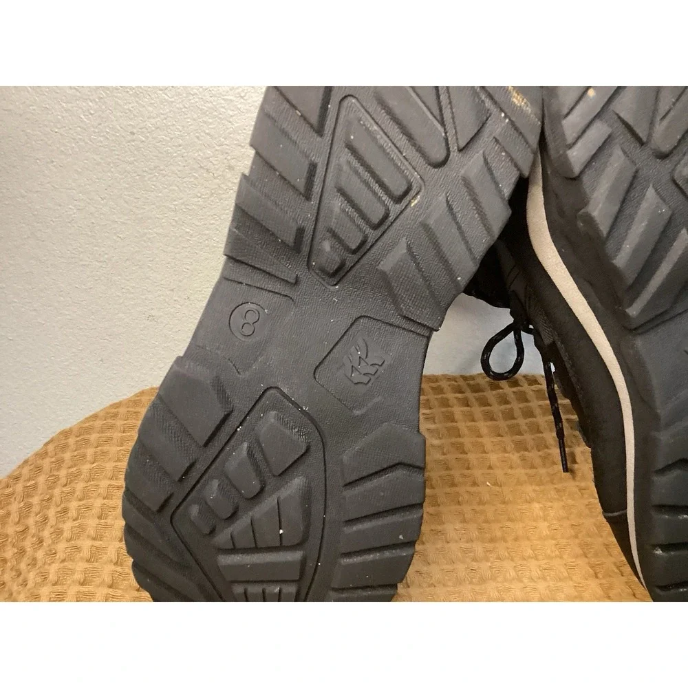 All in Motion Waterproof Winter Boots Black Men's Size 8 Thermolite Lace Zipper